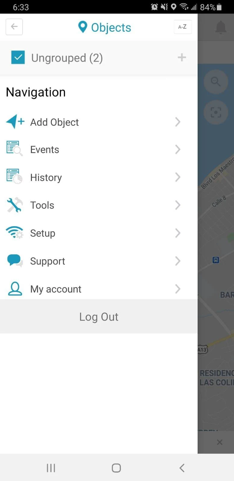 X-GPS screenshot